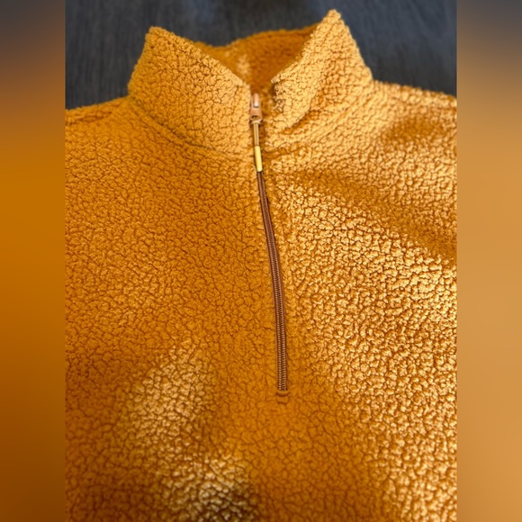 Orange Old Navy 1/4 zip - Picture 2 of 5